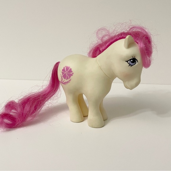 Vintage 1982 My Little Pony G1 October Birthflower COSMOS Hasbro - Picture 1 of 16